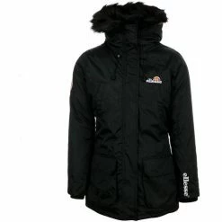 Ellesse Eh Femme Parka Manteaux Couleur noir