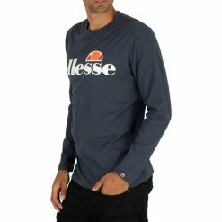 Ellesse SL Grazie T-shirt à  manches longues T-shirts & Polos Couleur Bleu -Ellesse Soldes 16251669 500 C