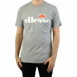 Ellesse 148334 T-shirts & Polos Couleur Gris