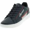 Ellesse Auguste deep h Baskets mode Couleur Bleu marine / bleu nuit -Ellesse Soldes 16328135 500 A