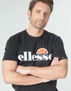 Ellesse SL PRADO T-shirts & Polos Couleur Noir -Ellesse Soldes 16584064 500 E