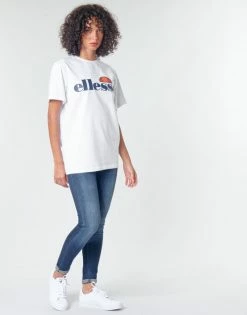 Ellesse ALBANY T-shirts & Polos Couleur Blanc -Ellesse Soldes 16584085 500 C