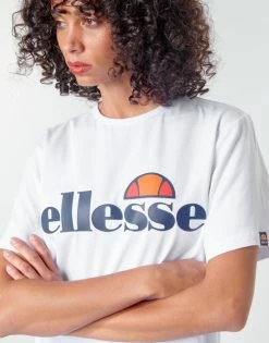 Ellesse ALBANY T-shirts & Polos Couleur Blanc -Ellesse Soldes 16584085 500 E