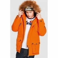 Ellesse Blizzard Parka Vestes Couleur Orange