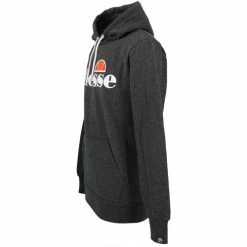 Ellesse Gottero anth sweat h Sweats & Polaires Couleur Gris anthracite chiné -Ellesse Soldes 17118966 500 E