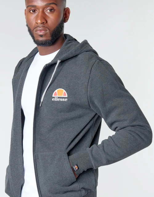 Ellesse MILETTO Sweats & Polaires Couleur Gris Foncé 6 Ellesse MILETTO Sweats & Polaires Couleur Gris Foncé – Image 4