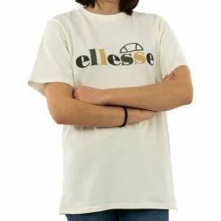 Ellesse 148123 T-shirts & Polos Couleur Blanc