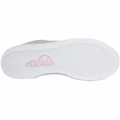 Ellesse Chaussures Sportswear Femme Taggia Leather Baskets mode Couleur Gris et blanc -Ellesse Soldes 18077347 500 D