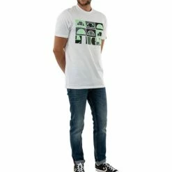 Ellesse shf09093 T-shirts & Polos Couleur blanc -Ellesse Soldes 18120956 500 B
