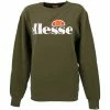 Ellesse Agata sweat w kaki Sweats & Polaires Couleur Kaki Army -Ellesse Soldes 18131680 500 A