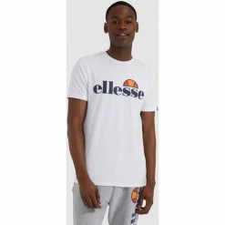 Ellesse SL Prado Tee T-shirts & Polos Couleur Blanc -Ellesse Soldes 18408837 500 D