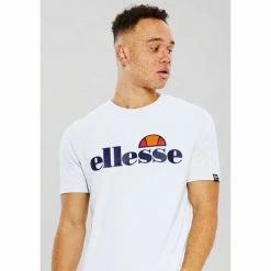 Ellesse SL Prado Tee T-shirts & Polos Couleur Blanc -Ellesse Soldes 18408837 500 F