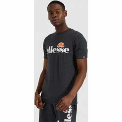 Ellesse SL Prado Tee T-shirts & Polos Couleur Gris -Ellesse Soldes 18408838 500 D