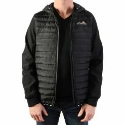 Ellesse 154638 Manteaux Couleur Noir -Ellesse Soldes 18545370 500 D