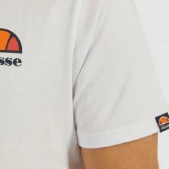 Ellesse Canaletto Tee T-shirts & Polos Couleur Blanc -Ellesse Soldes 18859563 500 E