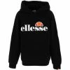 Ellesse Jero black sweat capuche jr Sweats & Polaires Couleur Noir -Ellesse Soldes 18892554 500 A