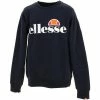 Ellesse Suprios navy sweat jr Sweats & Polaires Couleur Bleu marine / bleu nuit -Ellesse Soldes 18892555 500 A