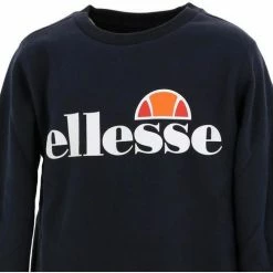 Ellesse Suprios navy sweat jr Sweats & Polaires Couleur Bleu marine / bleu nuit -Ellesse Soldes 18892555 500 C