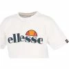 Ellesse Nicky blanc girl teeshirt court T-shirts & Polos Couleur Blanc -Ellesse Soldes 19851150 500 A