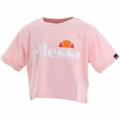 Ellesse Nicky rose girl teeshirt court T-shirts & Polos Couleur Rose