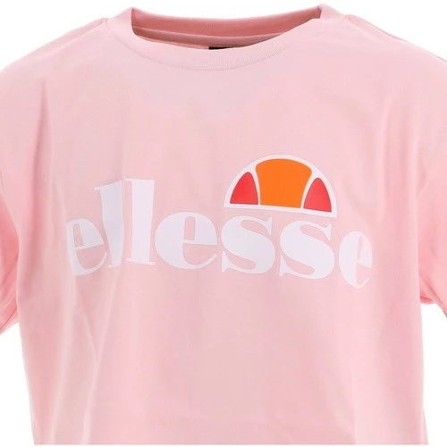 Ellesse Nicky rose girl teeshirt court T-shirts & Polos Couleur Rose 5 Ellesse Nicky rose girl teeshirt court T-shirts & Polos Couleur Rose – Image 3
