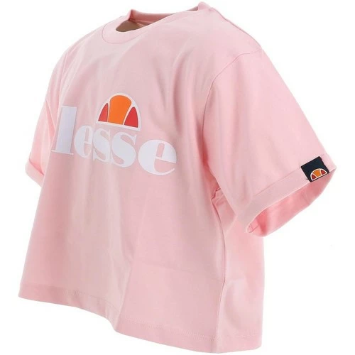 Ellesse Nicky rose girl teeshirt court T-shirts & Polos Couleur Rose 7 Ellesse Nicky rose girl teeshirt court T-shirts & Polos Couleur Rose – Image 5