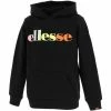 Ellesse Poladri sw girl noir cap Sweats & Polaires Couleur Noir -Ellesse Soldes 20057412 500 A