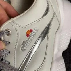 Basket Ellesse taille 38 porté 3 fois Baskets mode Couleur Blanc -Ellesse Soldes 20332306 500 C