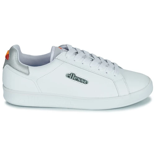 Ellesse CAMPO Baskets mode Couleur Blanc / Argenté 4 Ellesse CAMPO Baskets mode Couleur Blanc / Argenté – Image 2