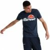 Ellesse Tee shirt homme SHC07405 PRADO bleu marine T-shirts & Polos Couleur Bleu -Ellesse Soldes 20606685 350 A