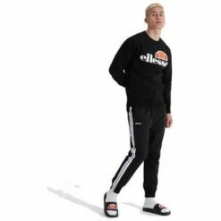 Ellesse Sweat homme SUCCISO SHC07930 noir Sweats & Polaires Couleur Noir -Ellesse Soldes 20606900 350 B