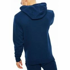 Ellesse Sweat homme capuche bleu marine Brisbane SHC07440 Sweats & Polaires Couleur Bleu -Ellesse Soldes 20606902 500 C