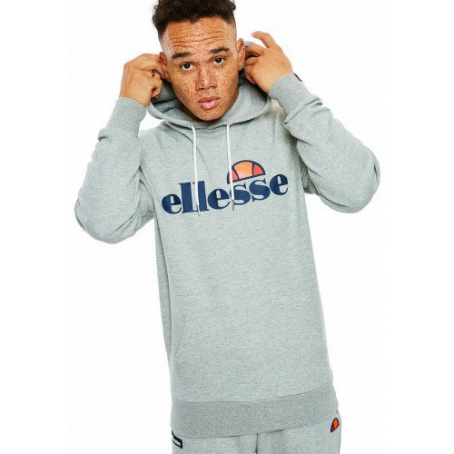 Ellesse Sweat homme capuche gris clair Brisbane SHC07440 Sweats & Polaires Couleur Gris 4 Ellesse Sweat homme capuche gris clair Brisbane SHC07440 Sweats & Polaires Couleur Gris – Image 2