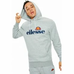 Ellesse Sweat homme capuche gris clair Brisbane SHC07440 Sweats & Polaires Couleur Gris 8 Ellesse Sweat homme capuche gris clair Brisbane SHC07440 Sweats & Polaires Couleur Gris -Ellesse Soldes 20606905 500 C