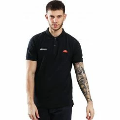 Ellesse polo homme noir MONTURA SHS04475 T-shirts & Polos Couleur Noir