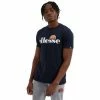 Ellesse Tee shirt homme PRADO SHC07405 bleu navy T-shirts & Polos Couleur Bleu -Ellesse Soldes 20606927 350 A