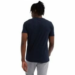 Ellesse Tee shirt homme PRADO SHC07405 bleu navy T-shirts & Polos Couleur Bleu -Ellesse Soldes 20606927 350 C