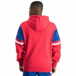 Ellesse Sweat homme rouge et bleu PETTO SHE08512 Sweats & Polaires Couleur Rouge -Ellesse Soldes 20606990 500 E