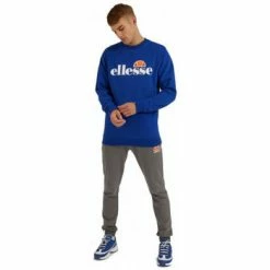 Ellesse Sweat homme SICCISO SHC07930 bleu Sweats & Polaires Couleur Bleu -Ellesse Soldes 20607327 350 B