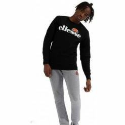 Ellesse Sweat homme SUCCISO SHC07930 noir Sweats & Polaires Couleur Noir -Ellesse Soldes 20607328 350 B