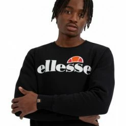 Ellesse Sweat homme SUCCISO SHC07930 noir Sweats & Polaires Couleur Noir -Ellesse Soldes 20607328 350 D