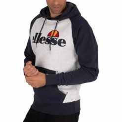 Ellesse Sweat homme gris clair et bleu TALIAMENTO SHE07394 Sweats & Polaires Couleur GRIS CLAIR 10 Ellesse Sweat homme gris clair et bleu TALIAMENTO SHE07394 Sweats & Polaires Couleur GRIS CLAIR -Ellesse Soldes 20620924 350 C
