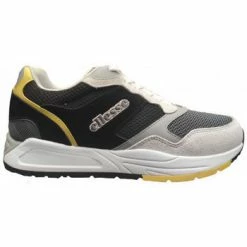 Ellesse Basket homme elless grise et jaune 833790-6081 Baskets mode Couleur GRIS/JAUNE