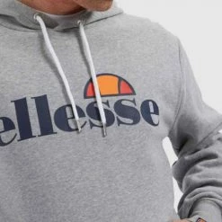 Ellesse Sweat gris homme GOTTERO SHC07407 Sweats & Polaires Couleur Gris -Ellesse Soldes 20621078 500 B