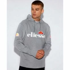 Ellesse Sweat réfléchissant gris STERPETO SXG09904 Sweats & Polaires Couleur Gris -Ellesse Soldes 20621080 500 C