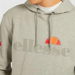 Ellesse Sweat réfléchissant gris STERPETO SXG09904 Sweats & Polaires Couleur Gris -Ellesse Soldes 20621080 500 D