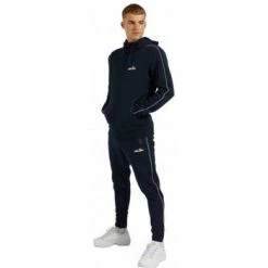 Ellesse Sweat homme ORNARI SXG09896 bleu Sweats & Polaires Couleur Bleu -Ellesse Soldes 20621084 350 C