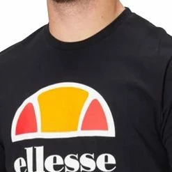 Ellesse Dyne Tee T-shirts & Polos Couleur Noir -Ellesse Soldes 21068796 500 C