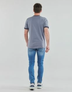 Ellesse MIERI T-shirts & Polos Couleur Gris -Ellesse Soldes 21097094 500 D