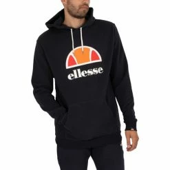 Ellesse Dahryl Sweat à capuche épais Sweats & Polaires Couleur Bleu -Ellesse Soldes 21125023 500 C